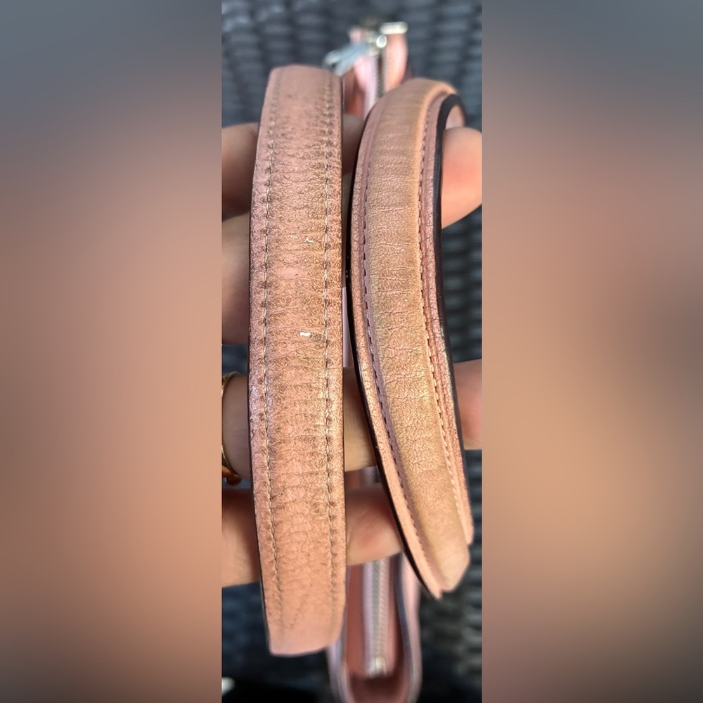 COACH Pink Bag.Leather Pink Bag. - Picture 13 of 14